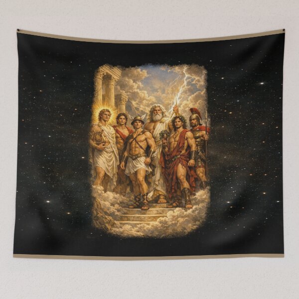 Item preview, The Gods of Olympus – Divine Pantheon Assembly 2. Olympian Council – Zeu designed and sold by MysticOzzy.