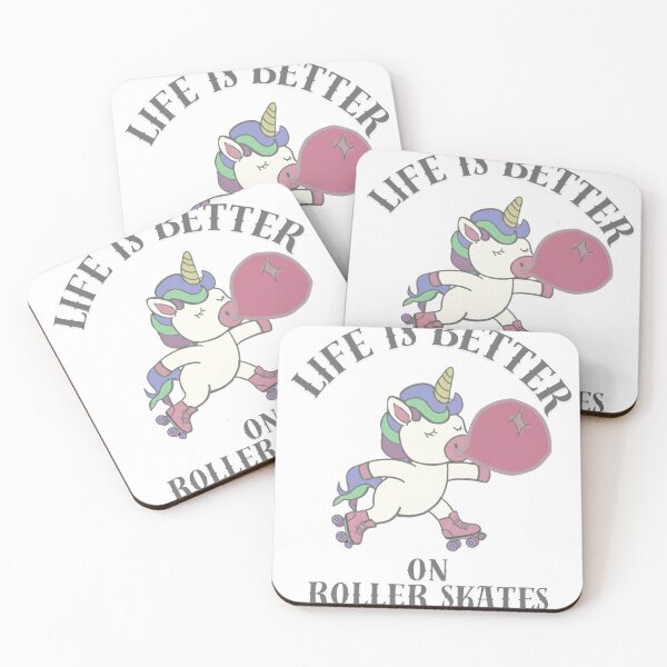 Item preview, Life is better on roller skates designed and sold by TaraPen.