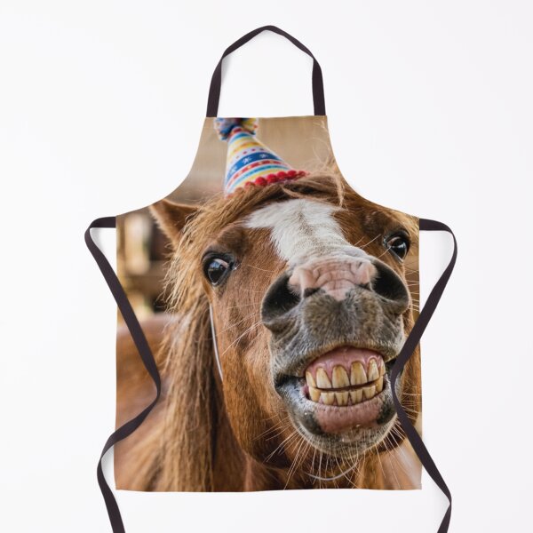 Item preview, Cheerful horse with a festive hat designed and sold by Malisa345.