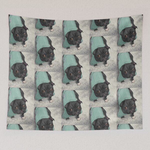 Item preview, Pug Cartoon designed and sold by Jabbathepug.