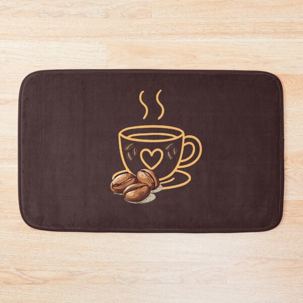 Item preview, Cozy Coffee Love – Cute Coffee Cup with Beans Illustration designed and sold by Studio Yvonne .