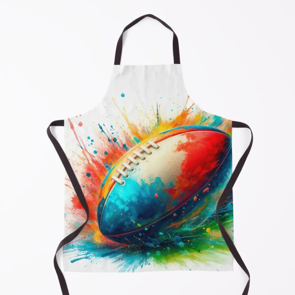 Item preview, Explosive and colorful football designed and sold by paulrommer.
