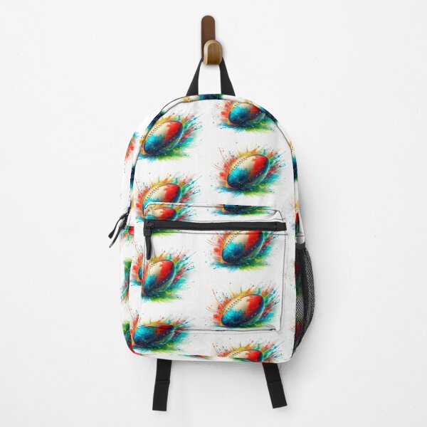 Item preview, Explosive and colorful football designed and sold by paulrommer.