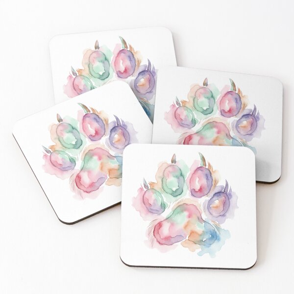 Item preview, Dog Paw Memorial Loss of Pet Tribute designed and sold by Prints by Mat.