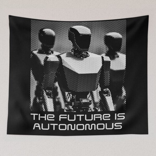 Item preview, Powered by AI Robot Design Futuristic Artificial Intelligence Tech Aesthetic Machine Learning Cyberpunk Graphic designed and sold by TEEJAMBOREE.