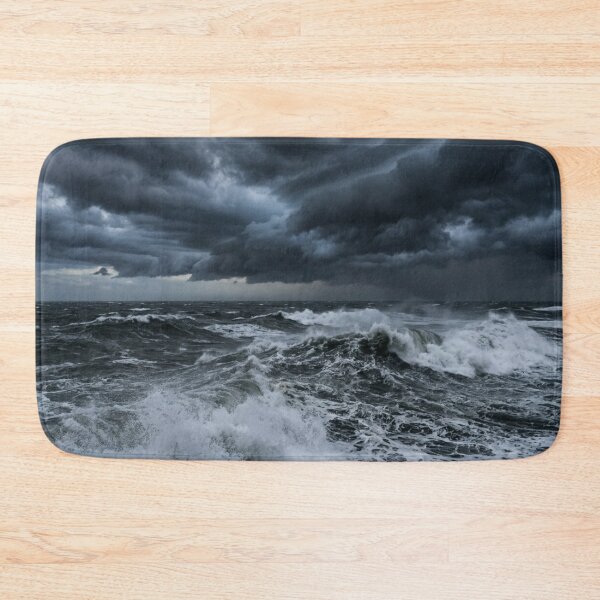Item preview, Rough seas in the middle of a storm designed and sold by Malisa345.