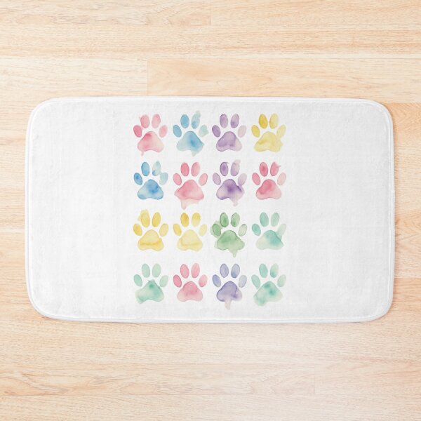 Item preview, Dog Paws Rainbow Colorful designed and sold by Prints by Mat.