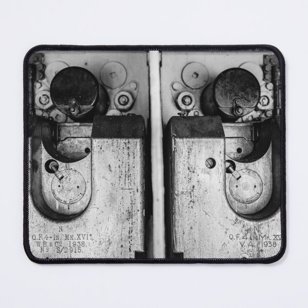 Item preview, Vintage Twin Naval Gun Mount Breech Blocks  designed and sold by ADAG-ART.