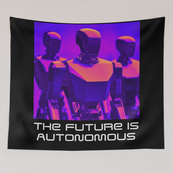 Item preview, Powered by AI Robot Design Futuristic Artificial Intelligence Tech Aesthetic Machine Learning Cyberpunk Graphic designed and sold by TEEJAMBOREE.