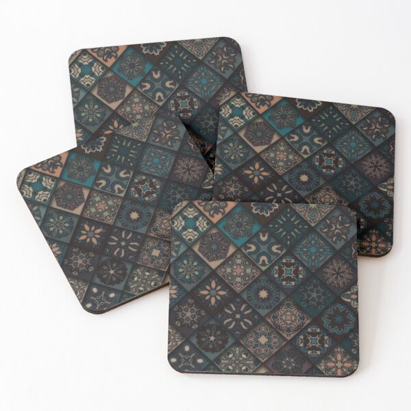 Item preview, Mandala tile pattern designed and sold by ItsAllYellow.