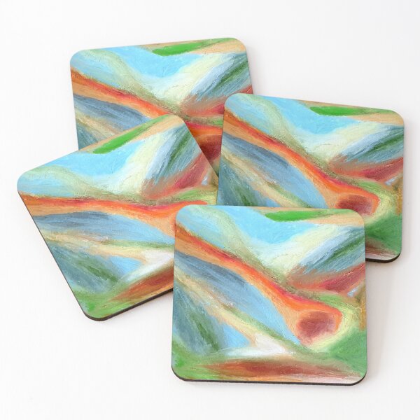 Item preview, forest abstract. oil pastel designed and sold by Tereza Pilar  Art.