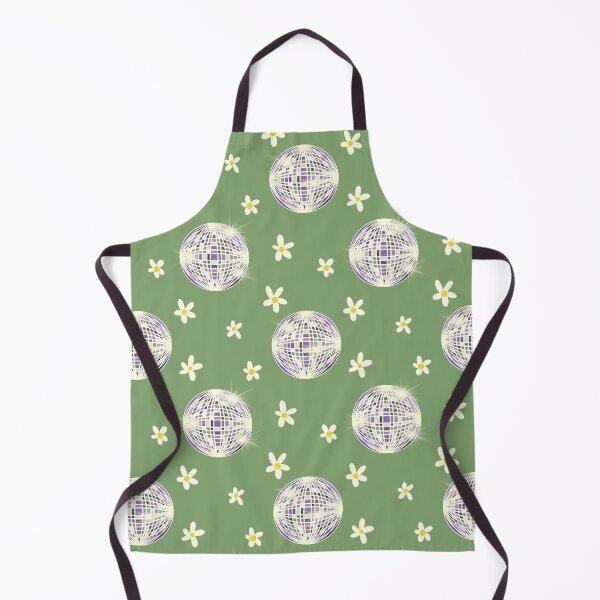 Item preview, Pastel Green Disco Ball Daisy Pattern designed and sold by MoonwillowArt.