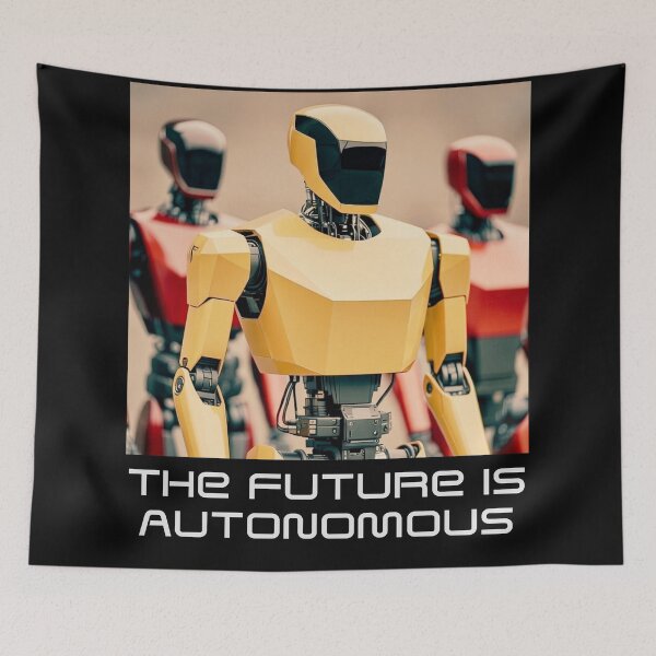 Item preview, Powered by AI Robot Design Futuristic Artificial Intelligence Tech Aesthetic Machine Learning Cyberpunk Graphic designed and sold by TEEJAMBOREE.