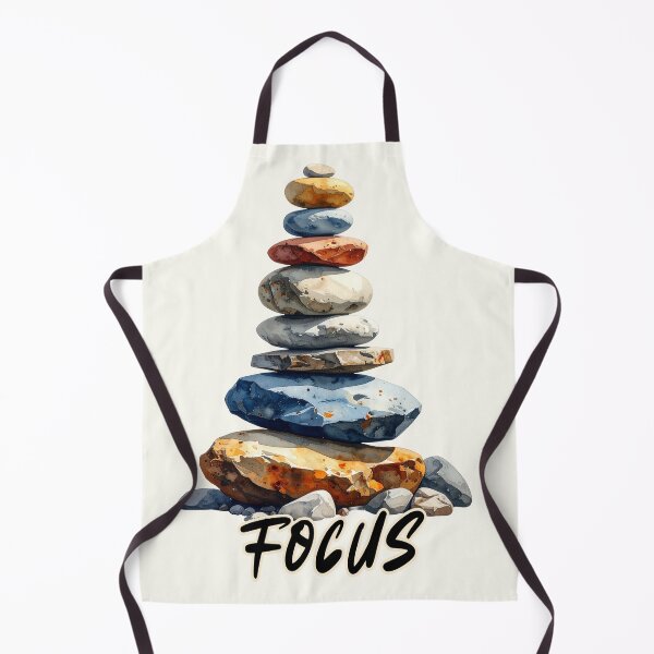 Item preview, Balancing stones in watercolor, focus designed and sold by LiskoDesign.