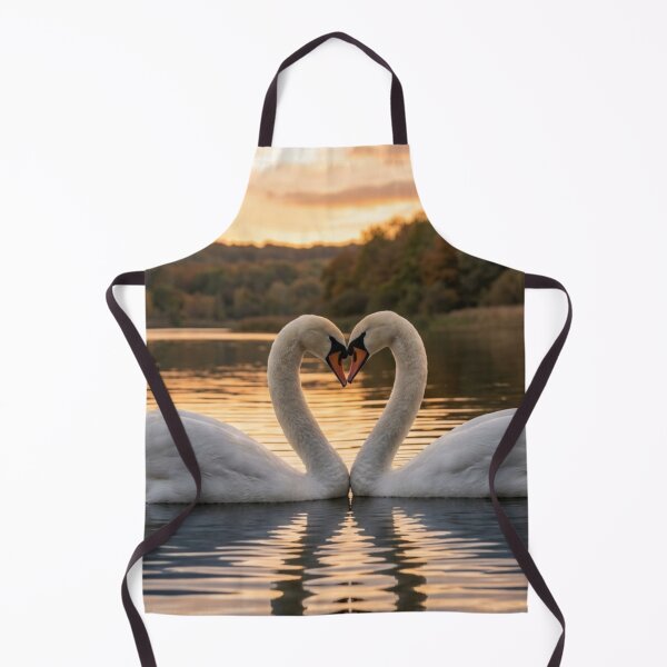 Item preview, Swans in love on a lake designed and sold by Malisa345.
