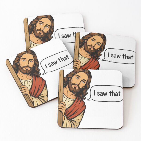 Item preview, Funny Watching Meme Design – I Saw That Reaction Cartoon designed and sold by Mh-ARTWORX.