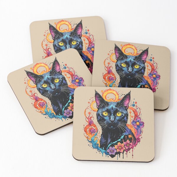 Item preview, Black Cat Tattoo One designed and sold by  Ayros Design .