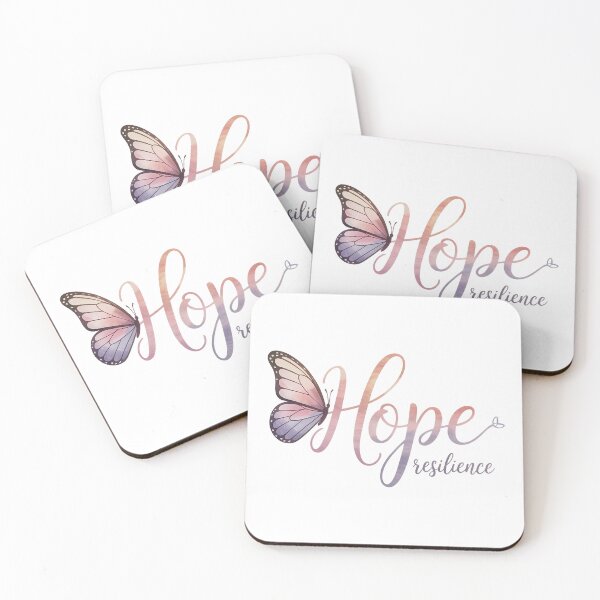 Item preview, Hope & Resilience Butterfly – Inspirational Mental Health & Healing Quote Design designed and sold by Cool-cat-art.