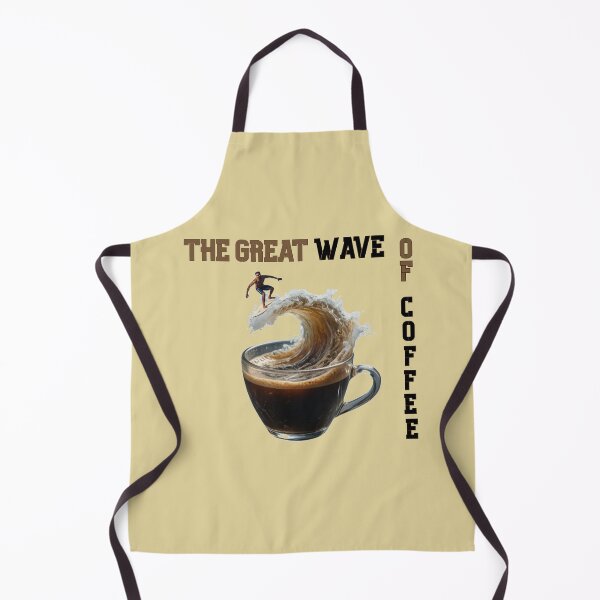 Item preview, The Great Wave Of Coffee designed and sold by Julitasells.