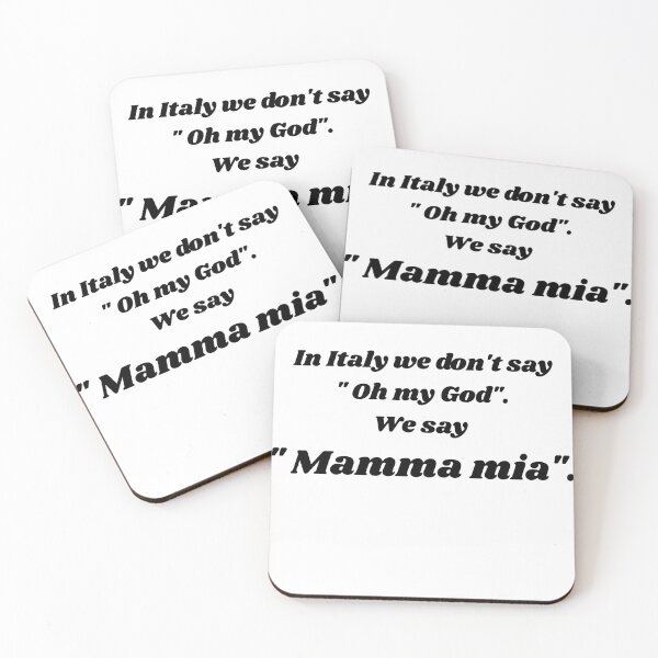 Item preview, In Italy we don't say Oh My God - Funny Italian Quote T-Shirt designed and sold by TheItaliandilemma.