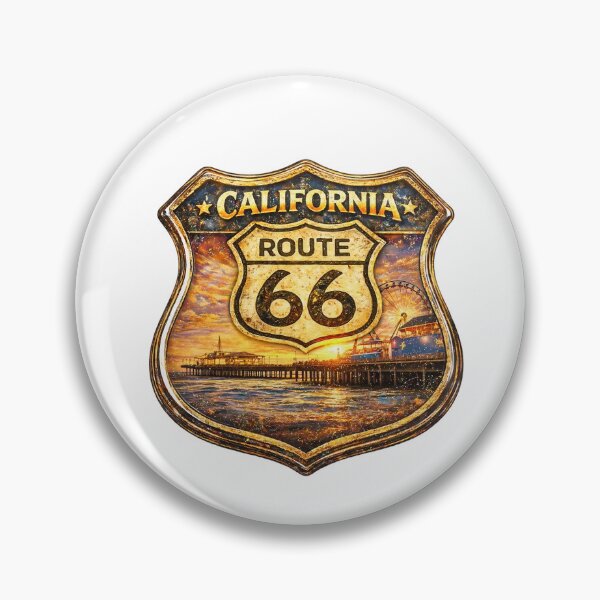 Item preview, Route 66 California Santa Monica Pier designed and sold by ArtPixs.