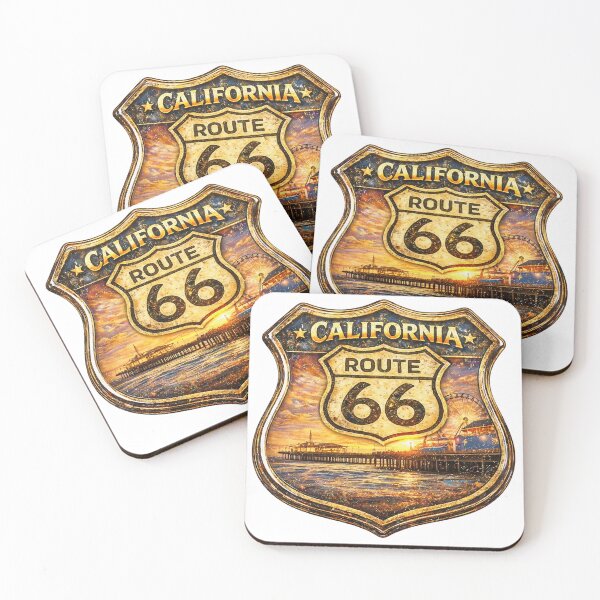 Item preview, Route 66 California Santa Monica Pier designed and sold by ArtPixs.