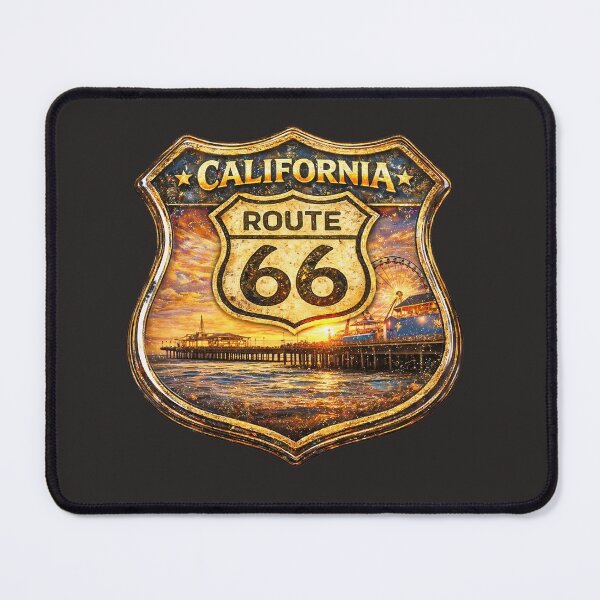 Item preview, Route 66 California Santa Monica Pier designed and sold by ArtPixs.