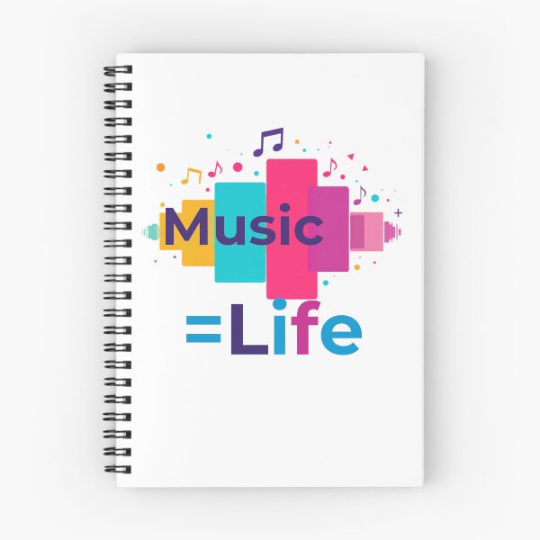 Item preview, Music equals life designed and sold by Thunderklart.