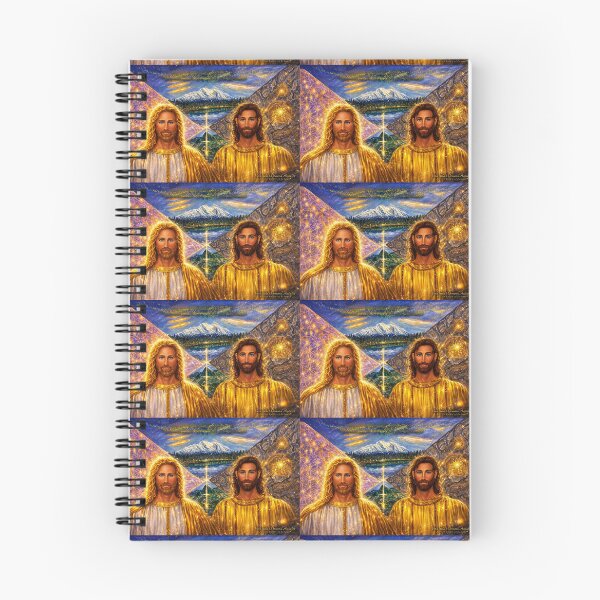 Item preview, Golden Mantle of Gaia: The Twin Ascended Masters of Shasta & Machu Picchu designed and sold by Art7Dimension.