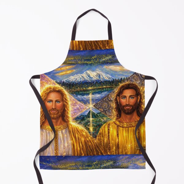 Item preview, Golden Mantle of Gaia: The Twin Ascended Masters of Shasta & Machu Picchu designed and sold by Art7Dimension.