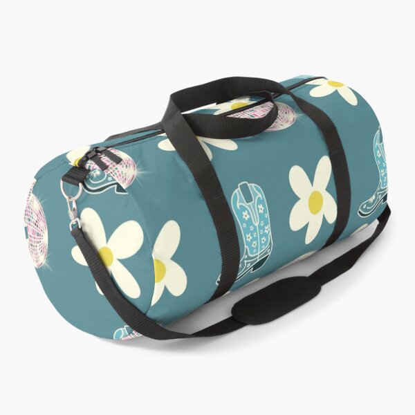 Item preview, Blue Disco Cowgirl Daisy Pattern designed and sold by MoonwillowArt.