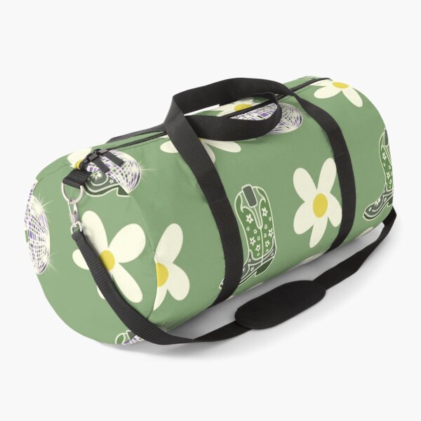 Item preview, Green Disco Cowgirl Daisy Pattern designed and sold by MoonwillowArt.