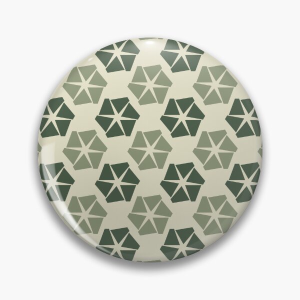 Item preview, Gray asparagus, artichoke & dirty white cracked hexagons designed and sold by Mint + Midnight.