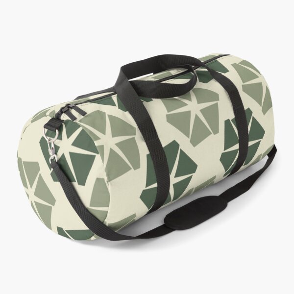 Item preview, Gray asparagus, artichoke & dirty white cracked hexagons designed and sold by Mint + Midnight.