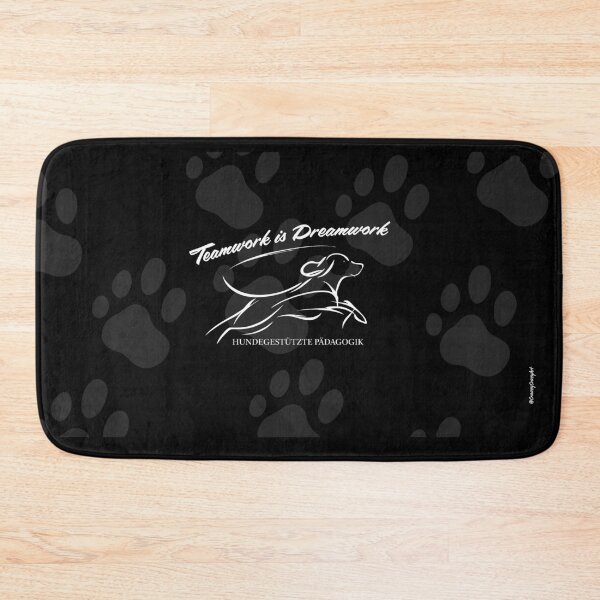 Item preview, School Dog Professional Equipment III I Teamwork is Dreamwork I Black & White Design I by CraazyCrazyArt designed and sold by CraazyCrazyArt.