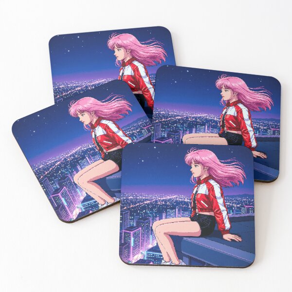 Item preview, Skyscraper Anime Pixel Art designed and sold by BrunoLinuxArt.