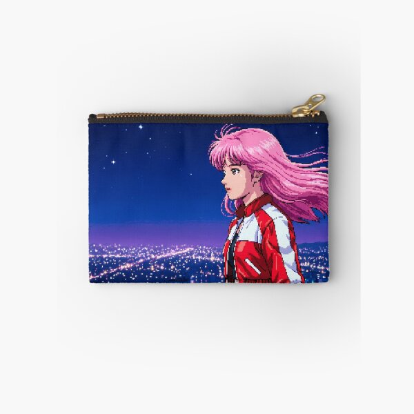 Item preview, Skyscraper Anime Pixel Art designed and sold by BrunoLinuxArt.