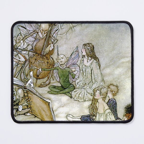 Item preview, Queen Titania and her attendants - Midsummer Night's Dream - Arthur Rackham designed and sold by forgottenbeauty.