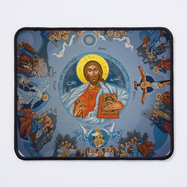 Item preview, Christ Pantocrator Dome Mural in Orthodox Church designed and sold by ADAG-ART.