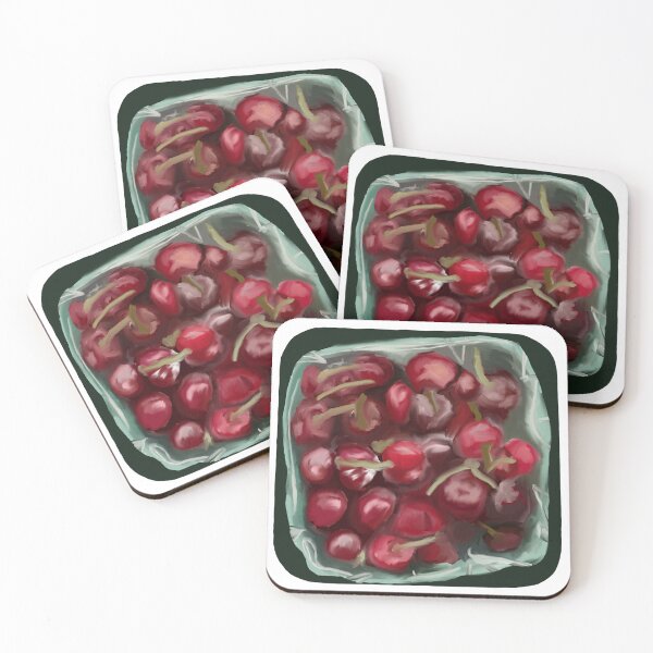 Item preview, Basket of Cherries designed and sold by audrey b.