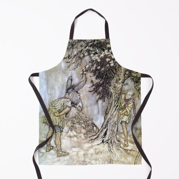 Item preview, Snout and Bottom - Midsummer Night's Dream - Arthur Rackham designed and sold by forgottenbeauty.