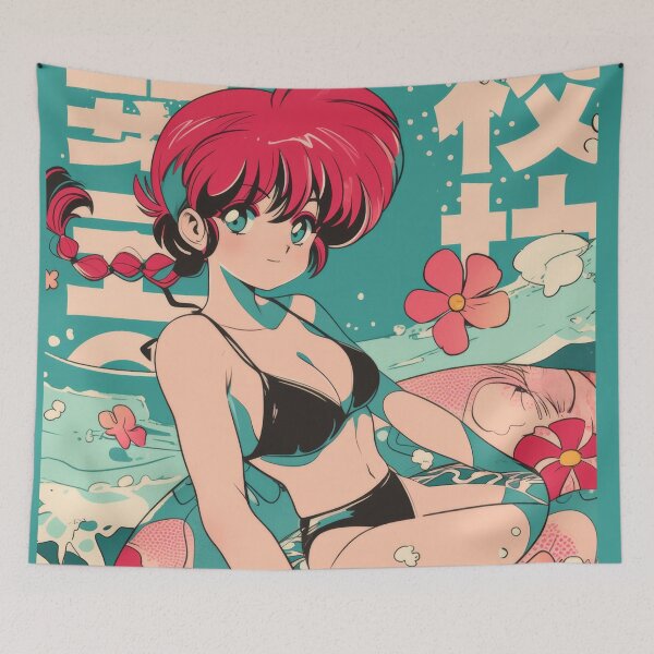 Item preview, Ranma Pool Day Adventure  designed and sold by AnimeArsenalPrints.