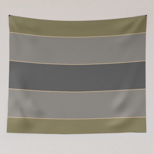 Item preview, Gray & brownish green blocks designed and sold by Mint + Midnight.