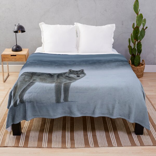 Item preview, Wolf in the snowy mountains designed and sold by Malisa345.