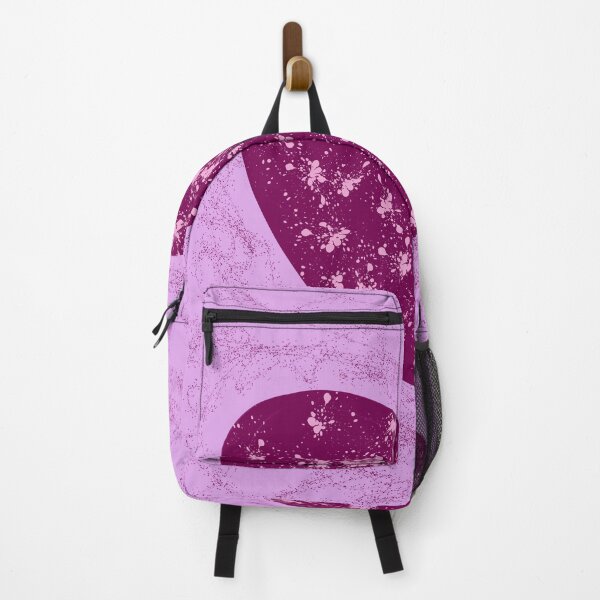 Item preview, Sparkling Prune Heart - Deep Plum & Silver Abstract Art designed and sold by CaramelCo.