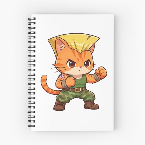 Item preview, Cute Soldier Cat Fighter Kawaii Style designed and sold by CuteKats.