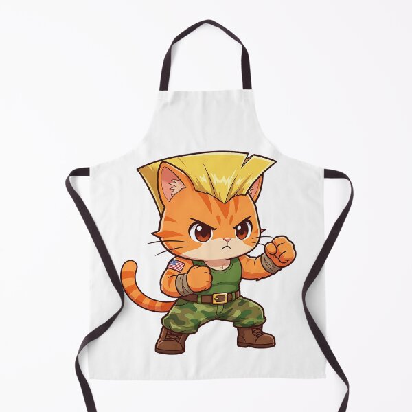 Item preview, Cute Soldier Cat Fighter Kawaii Style designed and sold by CuteKats.