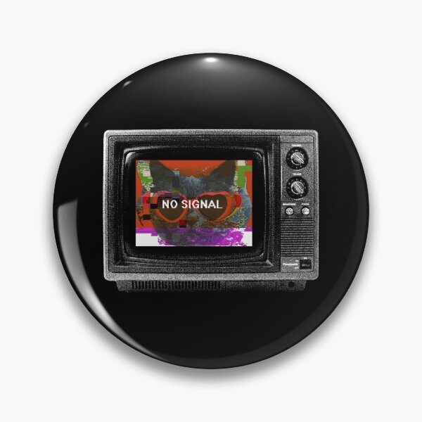 Item preview, Broken Stream Cat - VHS Glitch designed and sold by TV-PUNK.