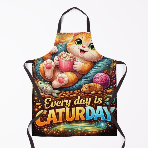 Item preview, Caturday designed and sold by Pecata.