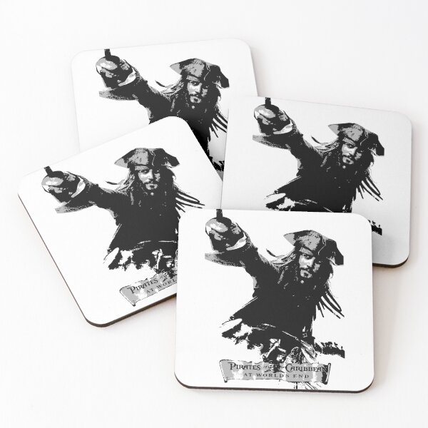 Item preview, Pirate Captain Silhouette – Epic Ocean Adventure Design designed and sold by inallusha.